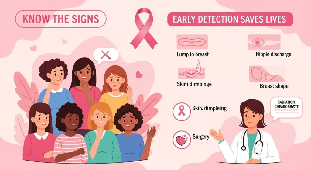 Breast Cancer In Females- Signs, Symptoms, And Its Treatment 1 Common Signs And Symptoms Of Breast Cancer In Females