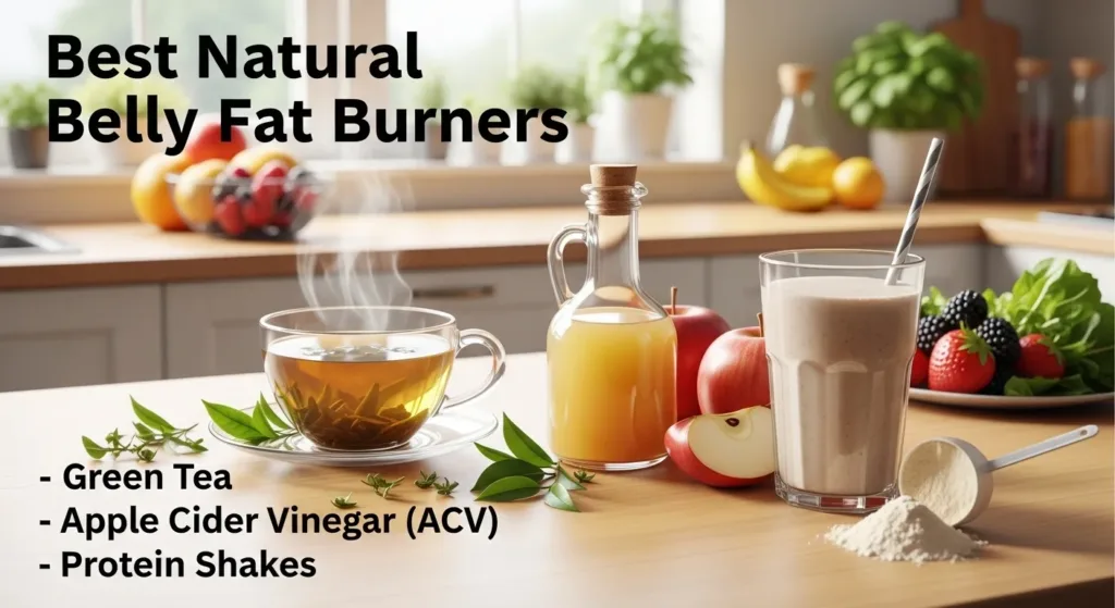 The Ultimate Guide to Lose Belly Fat – Diet, Exercise & Lifestyle 2 Best Natural Belly Fat Burners