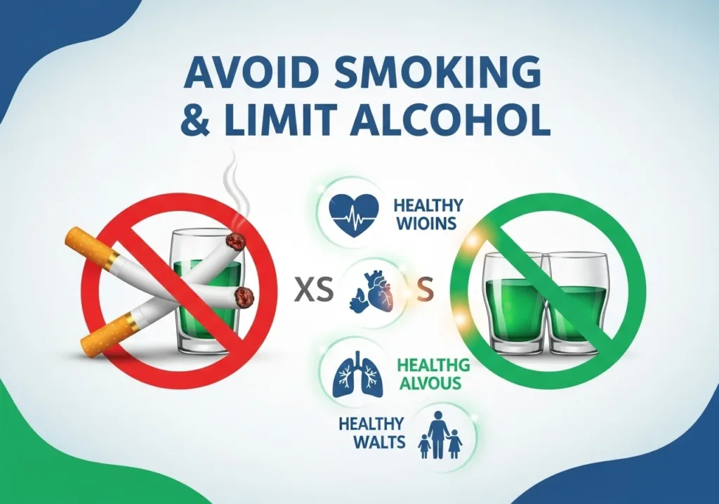 Top 10 Natural Ways to Boost Immunity in 2025 10 Avoid Smoking & Limit Alcohol