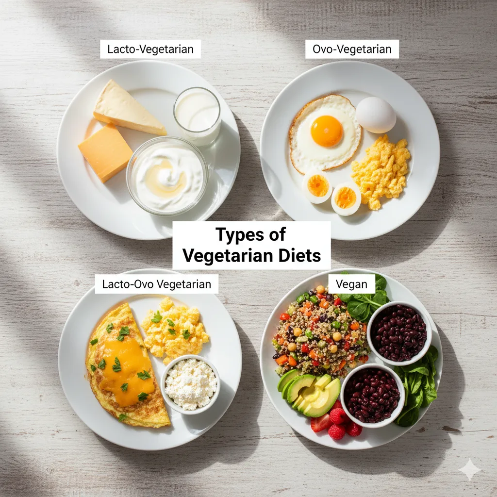 Types of Vegetarian Diets