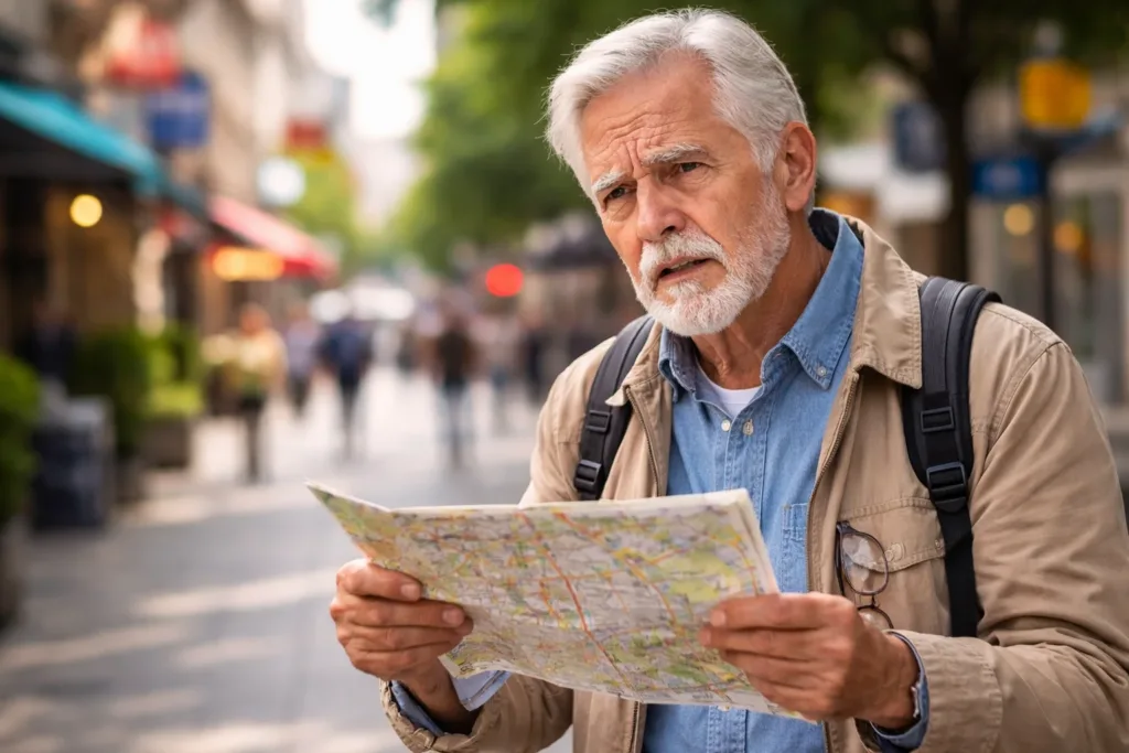 Getting Lost or Confused in Familiar Places