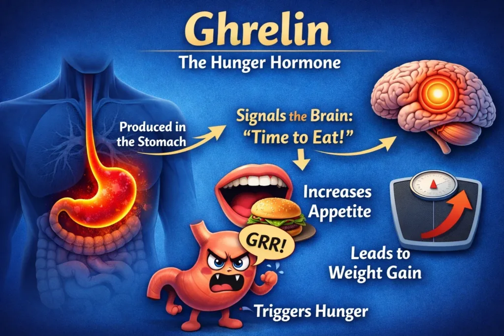 Ghrelin the hunger hormone
