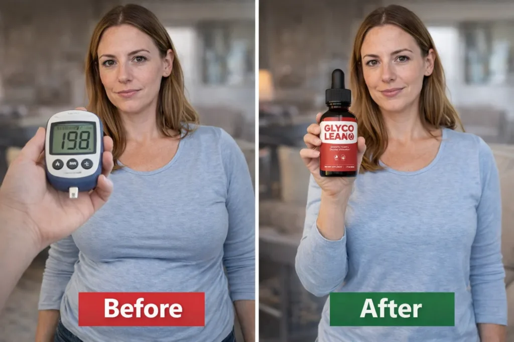 Glycolean Before and After result