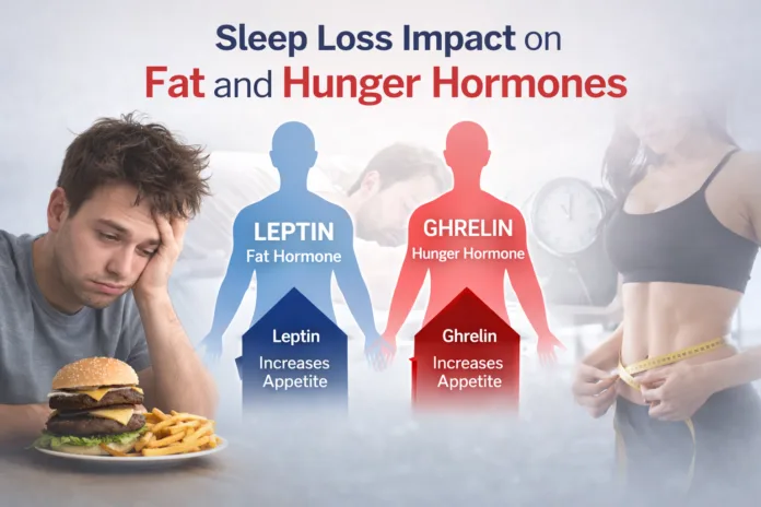 Sleep Loss Impact on Fat and Hunger Hormones