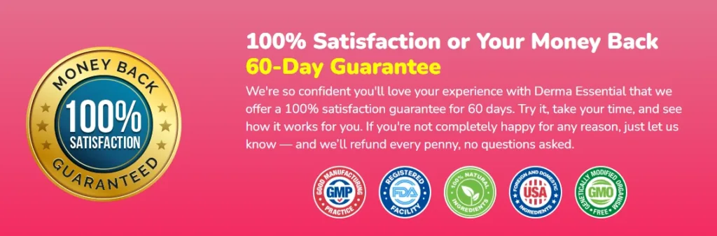 I Tried Derma Essential for 30 Days — Shocking Skin Results! 3 derma essential money back guarantee