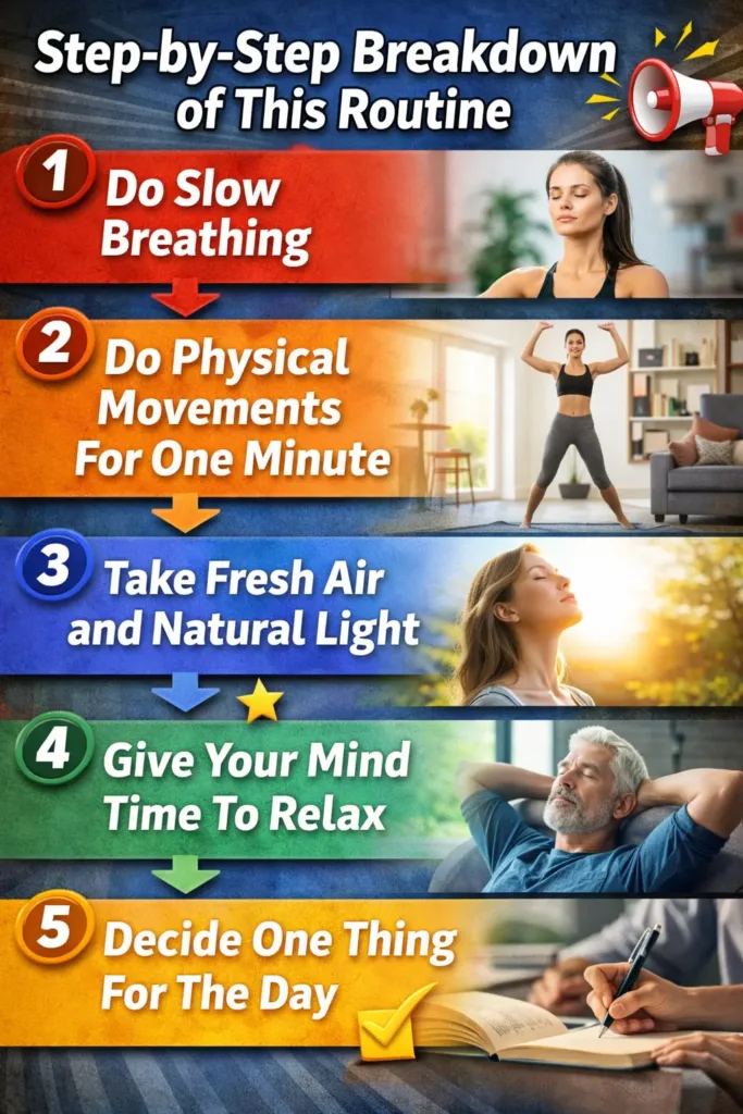 Daily routine visual guide