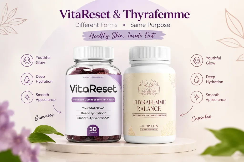 I Tried VitaReset in 2026: My Honest Experience & Results 2 VitaReset and Thyrafemme Comparison