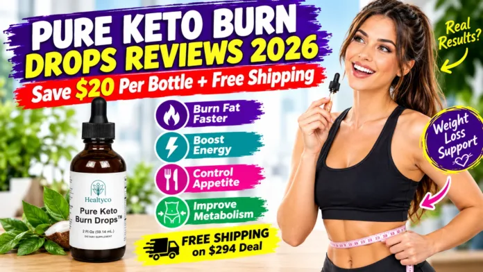 Pure Keto Burn Drops Review
